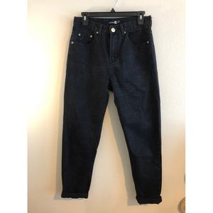 Black Straight Leg Boohoo Jeans